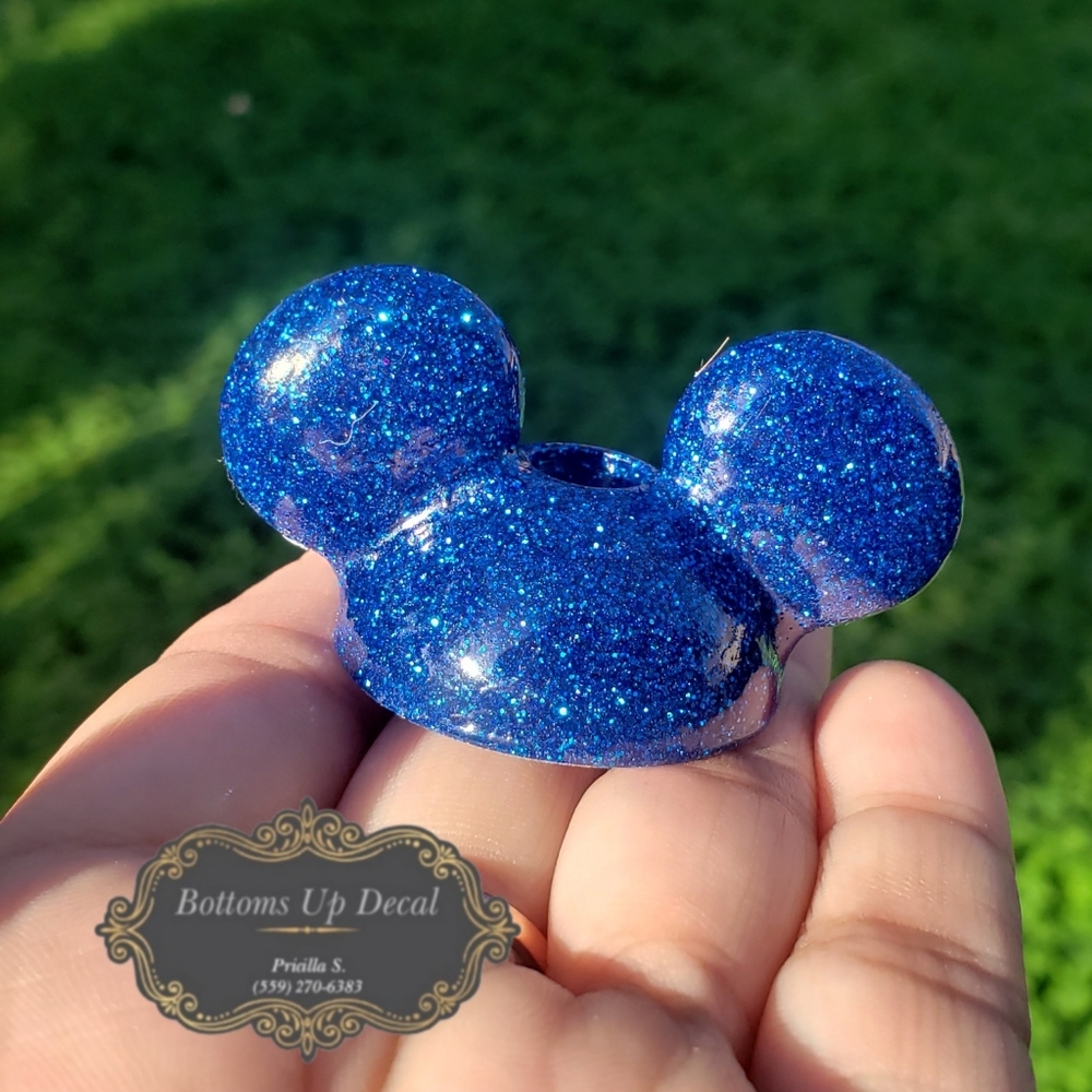 Mickey mouse straw toppers